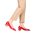 Γυναικεία παπούτσια  Nadyna κόκκινα, 4 - Kalapod.gr